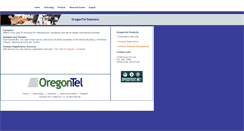 Desktop Screenshot of oregontel.com