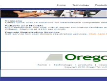 Tablet Screenshot of oregontel.com