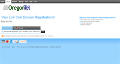 Desktop Screenshot of domains.oregontel.com